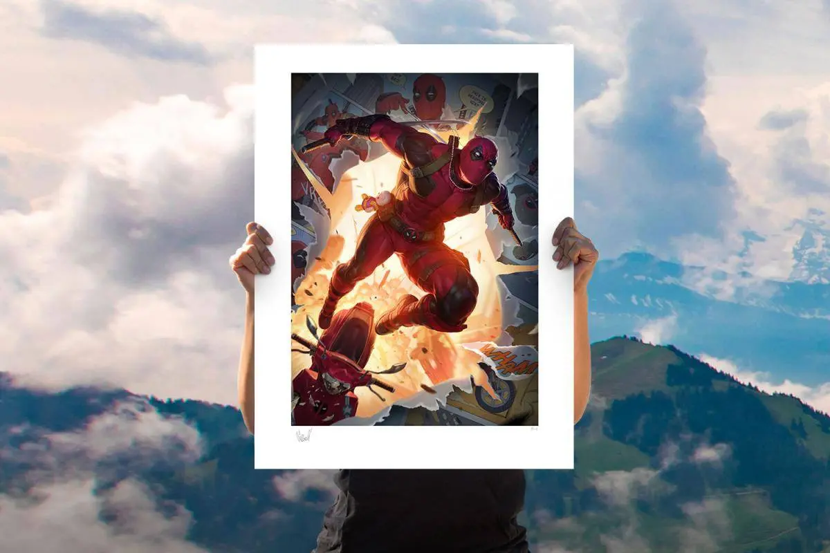 Marvel Art Print Deadpool 46 x 61 cm - ungerahmt Produktfoto