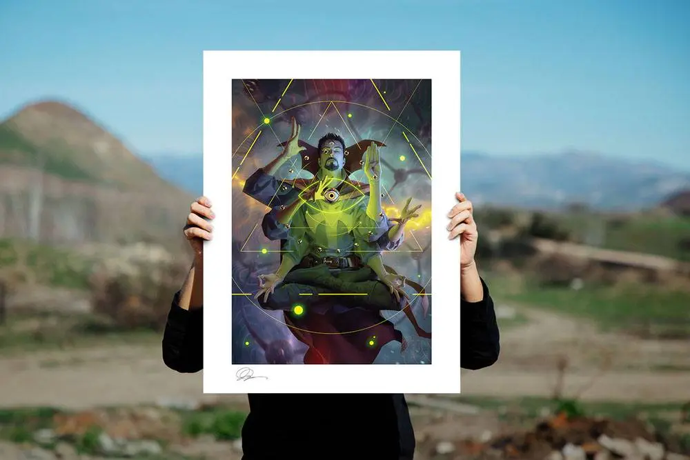 Marvel Kunstdruck Doctor Strange by Alex Garner 46 x 61 cm - ungerahmt Produktfoto