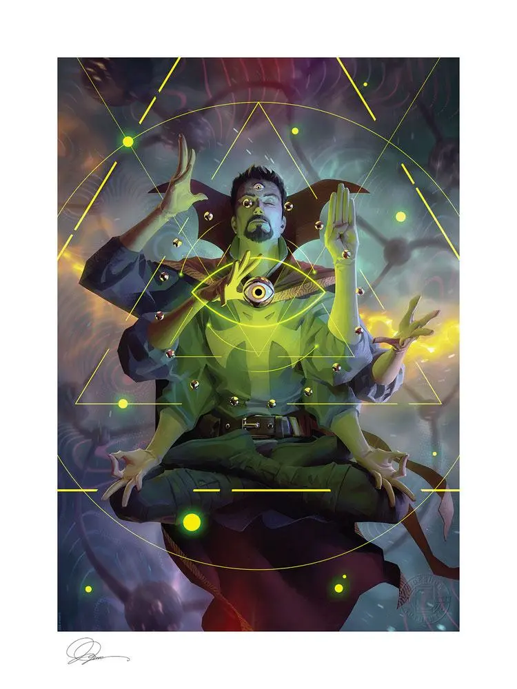 Marvel Kunstdruck Doctor Strange by Alex Garner 46 x 61 cm - ungerahmt Produktfoto