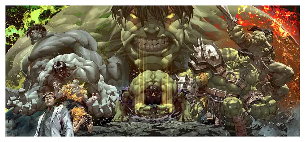 Marvel Kunstdruck Hulk Legacy 71 x 33 cm - ungerahmt Produktfoto