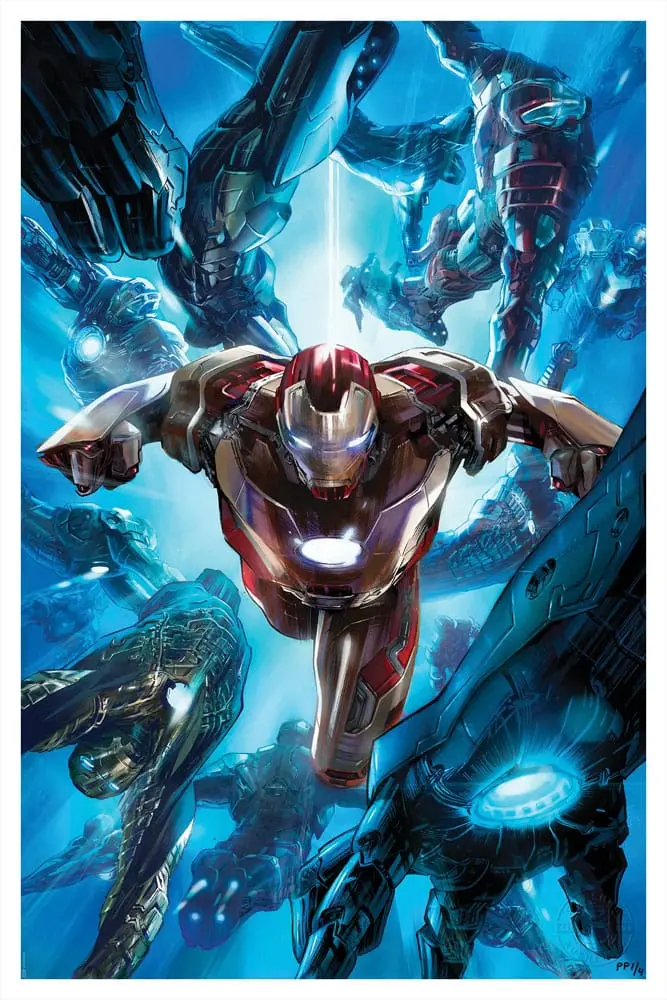 Marvel Kunstdruck Iron Man: Infinity Saga 41 x 61 cm - ungerahmt Produktfoto
