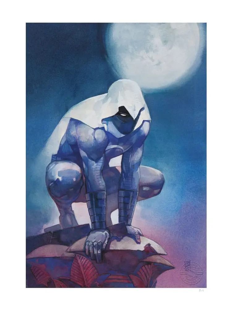 Marvel Kunstdruck Moon Knight 46 x 61 cm - ungerahmt Produktfoto