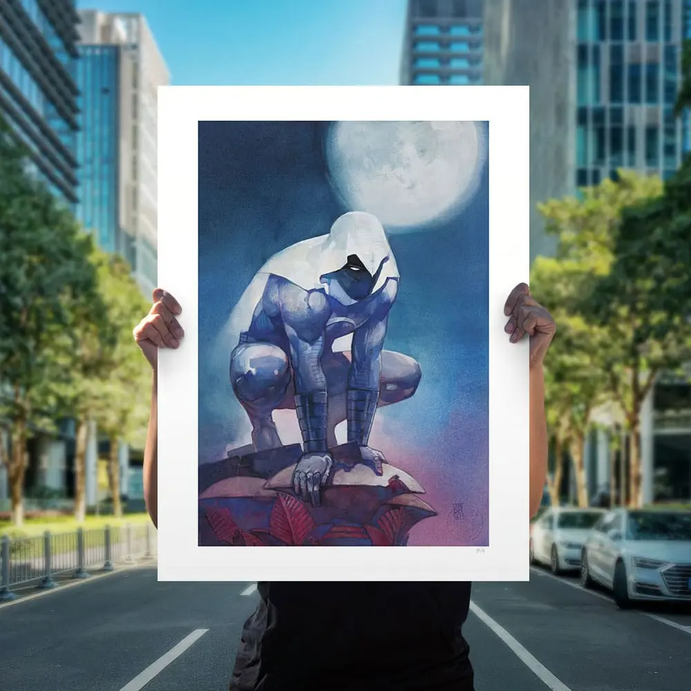 Marvel Kunstdruck Moon Knight 46 x 61 cm - ungerahmt Produktfoto