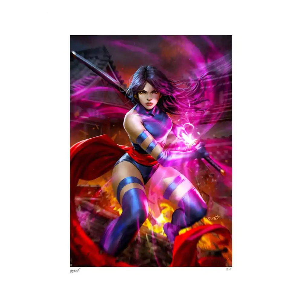 Marvel Kunstdruck Psylocke 46 x 61 cm - ungerahmt termékfotó