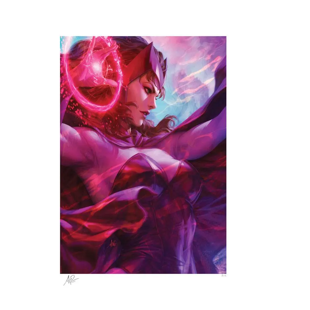 Marvel Kunstdruck Scarlet Witch 46 x 61 cm - ungerahmt Produktfoto