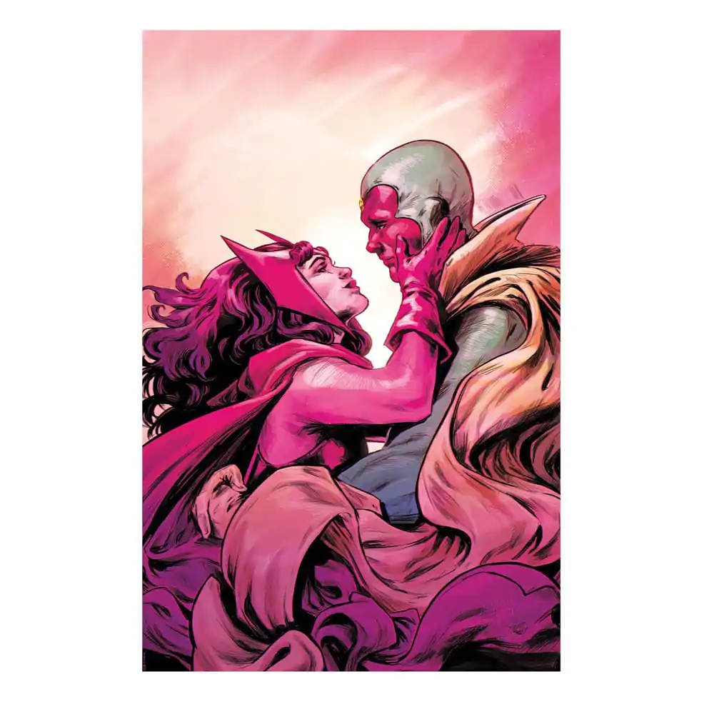Marvel Kunstdruck Scarlet Witch &amp; Vision 41 x 61 cm - ungerahmt Produktfoto
