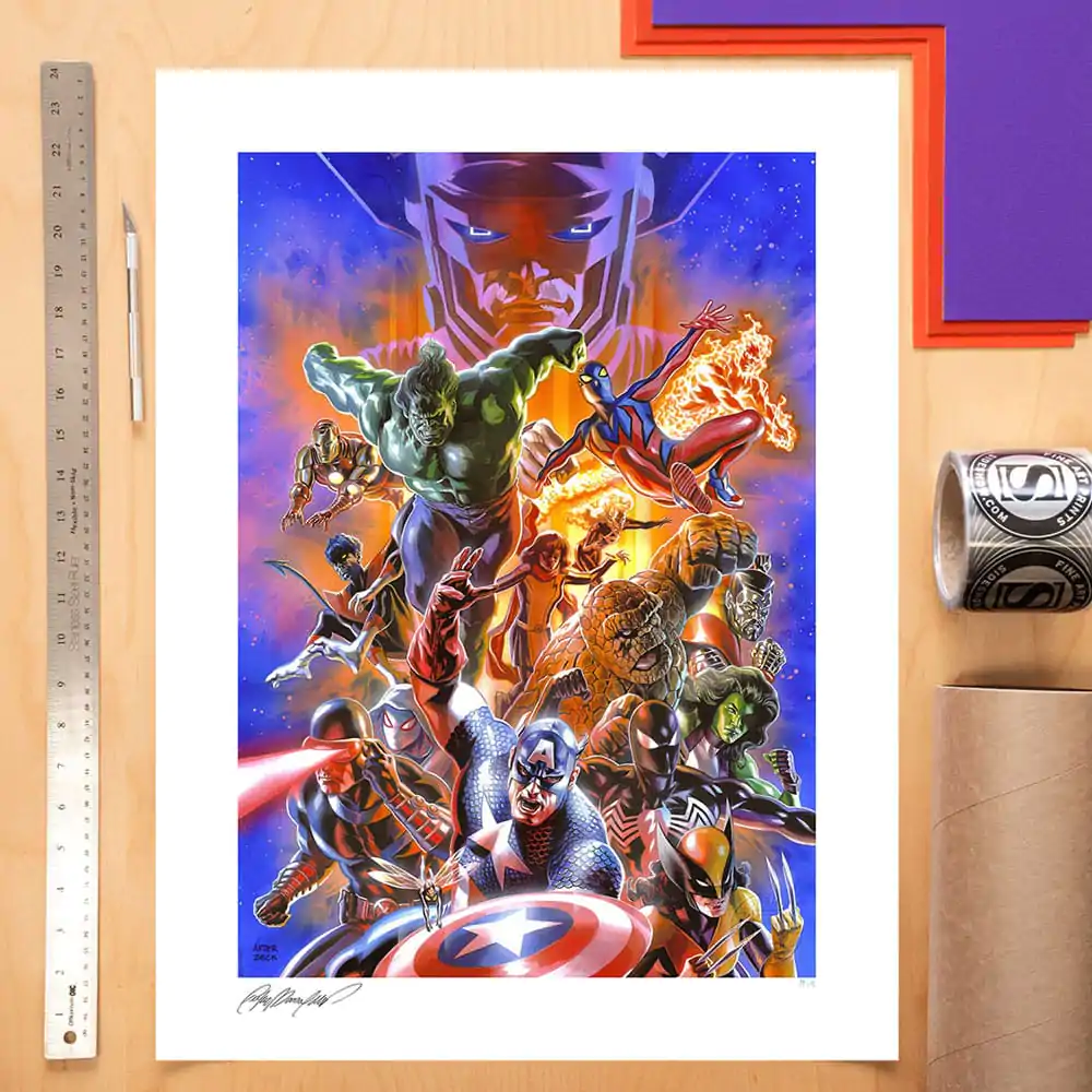 Marvel Kunstdruck Secret Wars: Battleworld #1 46 x 61 cm - ungerahmt Produktfoto