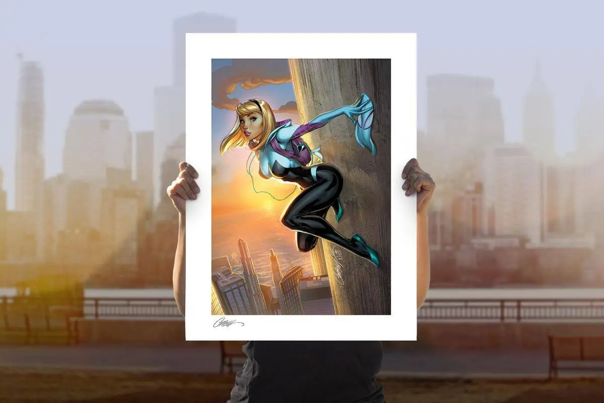 Marvel Kunstdruck Spider-Gwen #1 by J. Scott Campbell 46 x 61 cm - ungerahmt Produktfoto
