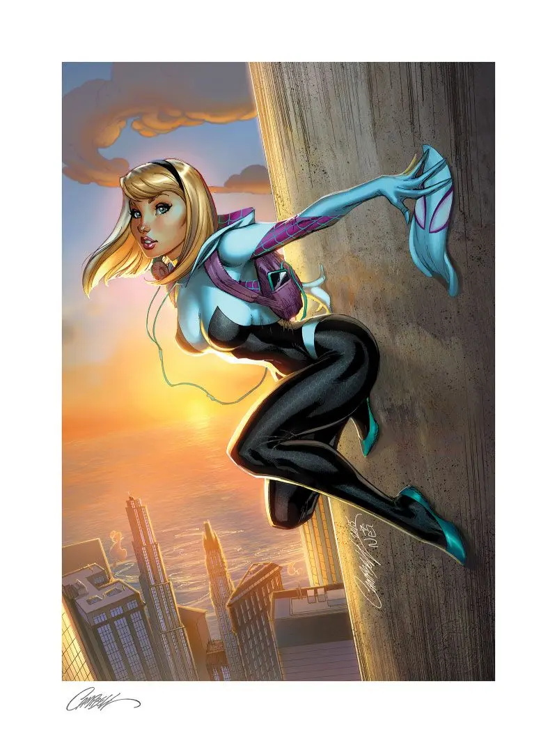 Marvel Kunstdruck Spider-Gwen #1 by J. Scott Campbell 46 x 61 cm - ungerahmt Produktfoto