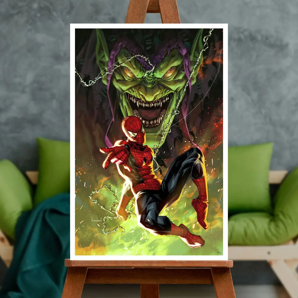 Marvel Art Print Spider-Man vs Green Goblin 41 x 61 cm - ungerahmt Produktfoto