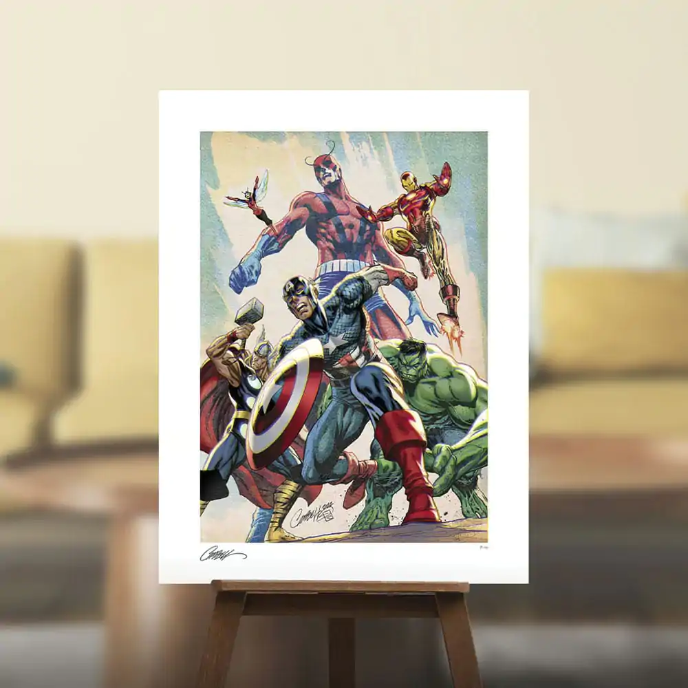 Marvel Kunstdruck The Avengers 46 x 61 cm - ungerahmt termékfotó