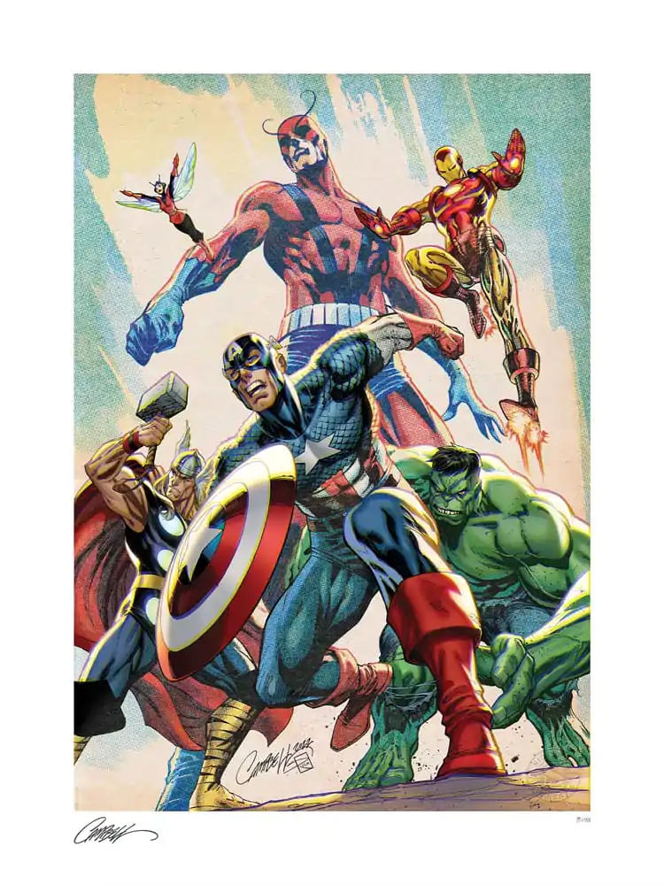 Marvel Kunstdruck The Avengers 46 x 61 cm - ungerahmt termékfotó