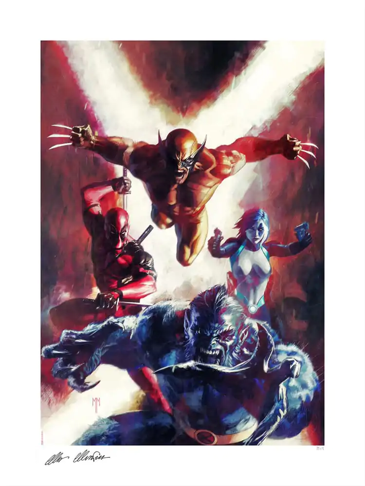 Marvel Kunstdruck The X-Force 46 x 61 cm - ungerahmt Produktfoto