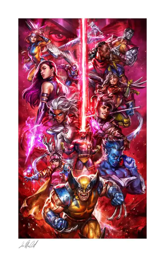 Marvel Kunstdruck The X-Men vs Magneto 46 x 71 cm - ungerahmt termékfotó