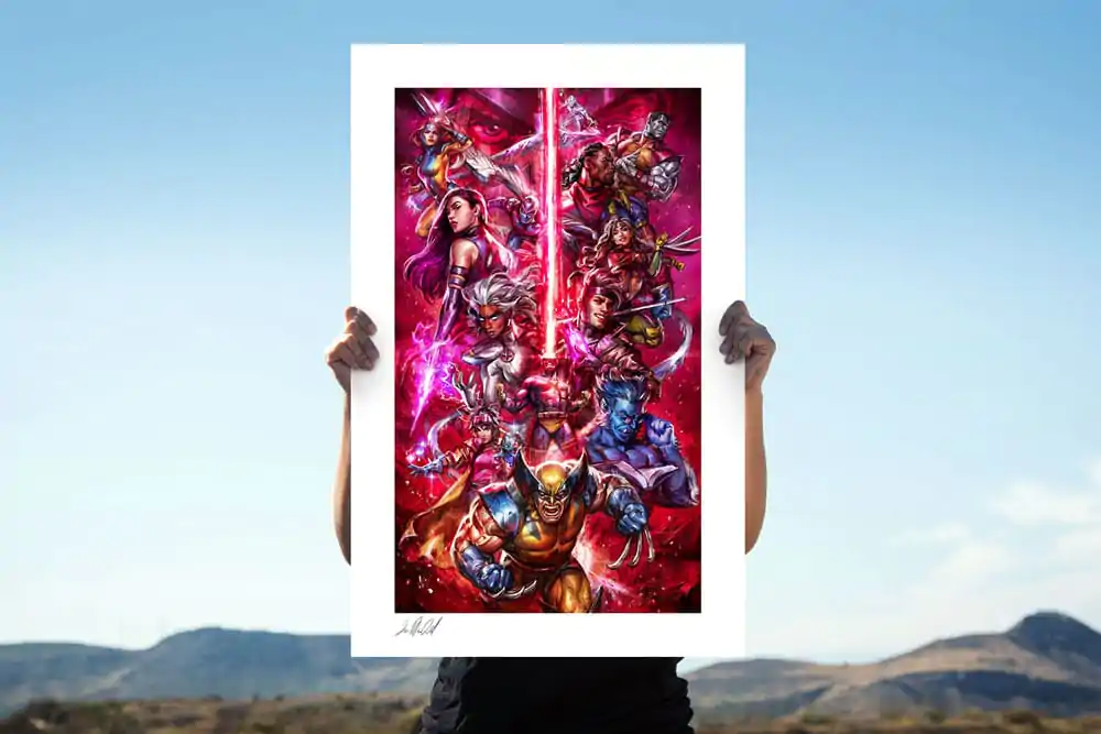 Marvel Kunstdruck The X-Men vs Magneto 46 x 71 cm - ungerahmt termékfotó