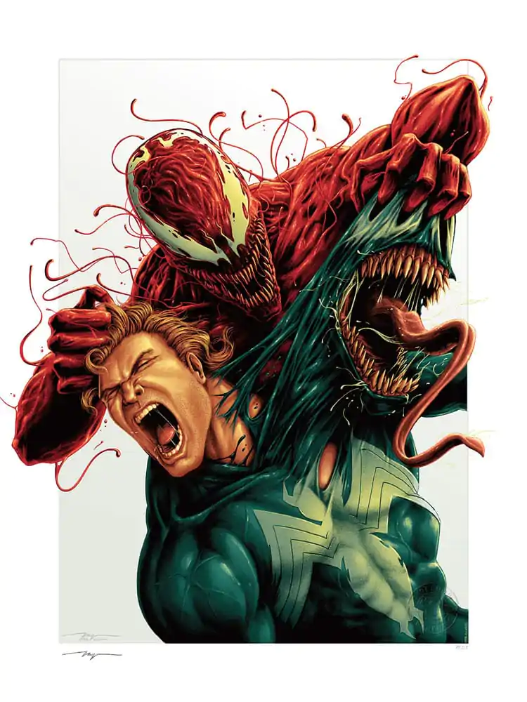 Marvel Kunstdruck Venom: Carnage Unleashed 46 x 61 cm - ungerahmt Produktfoto