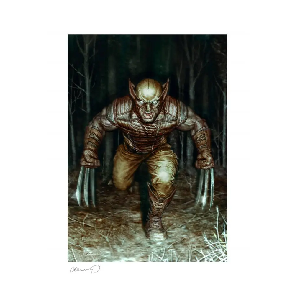Marvel Kunstdruck Wolverine 46 x 61 cm - ungerahmt Produktfoto