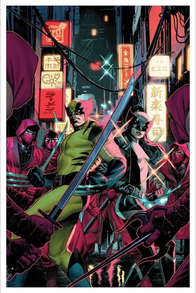 Marvel Art Print Wolverine &amp; X-23 41 x 61 cm - ungerahmt Produktfoto