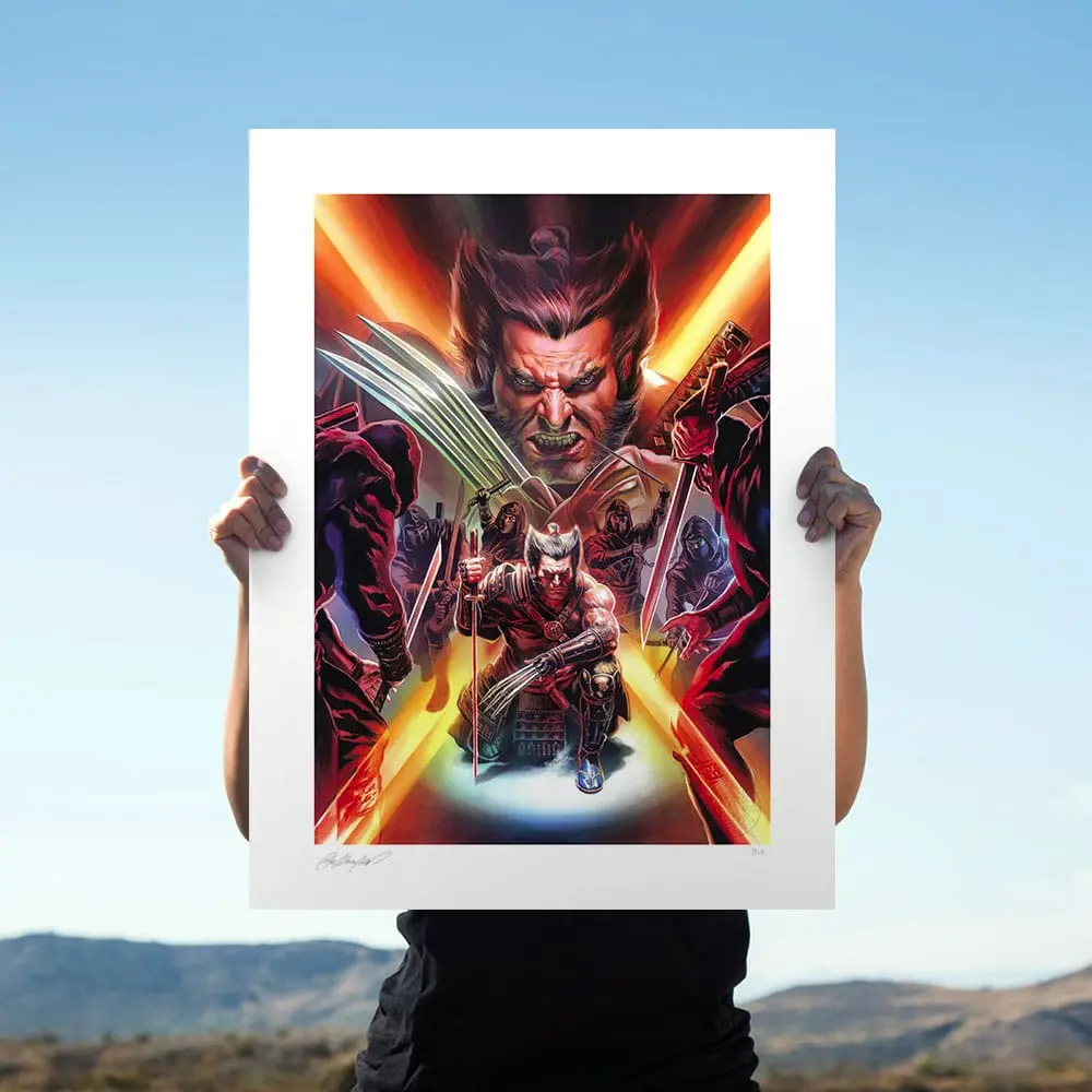 Marvel Kunstdruck Wolverine: Ronin 46 x 61 cm - ungerahmt Produktfoto
