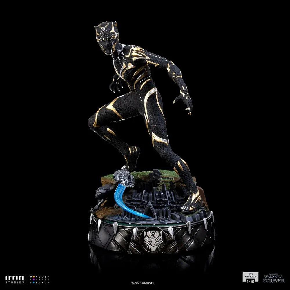 Marvel Art Scale Statue 1/10 Wakanda Forever Black Panther 21 cm Produktfoto