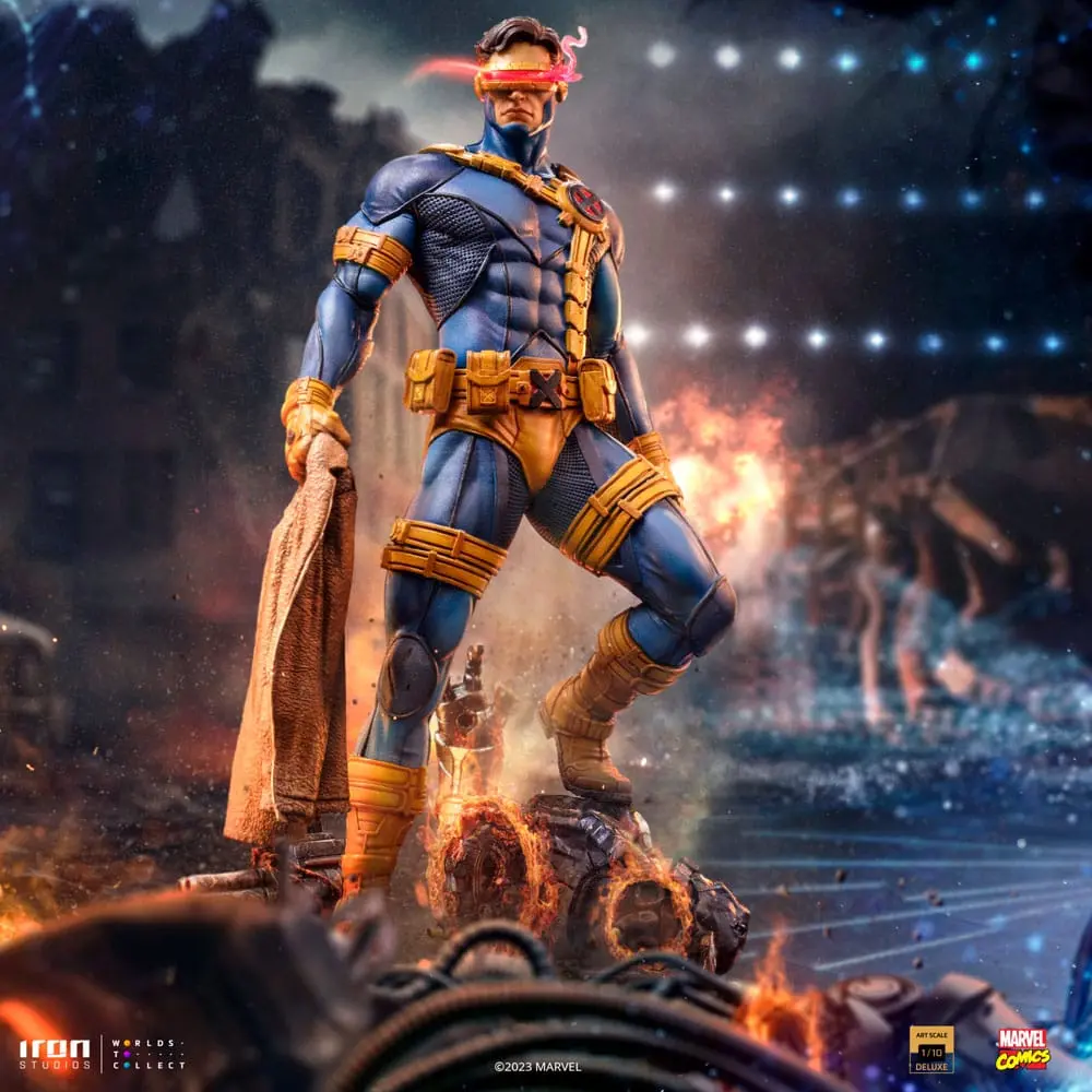 Marvel Art Scale Deluxe Statue 1/10 Cyclops Unleashed 23 cm Produktfoto