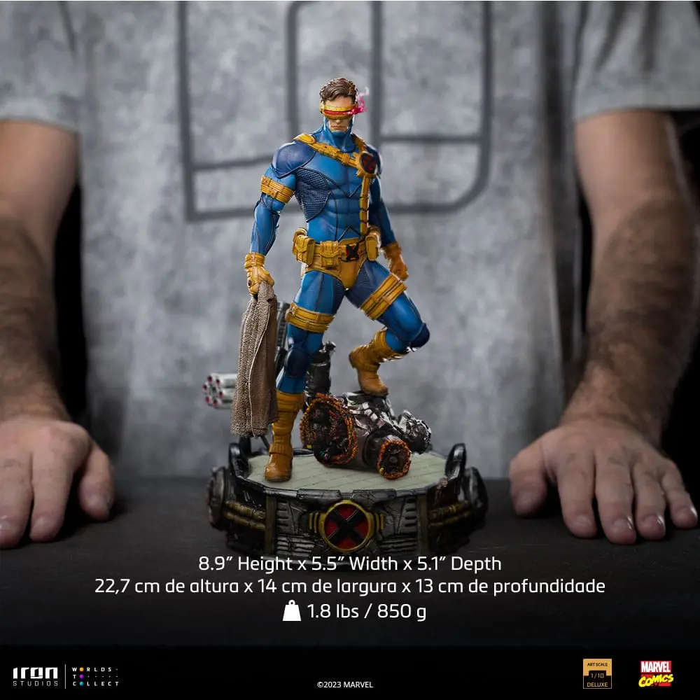 Marvel Art Scale Deluxe Statue 1/10 Cyclops Unleashed 23 cm Produktfoto