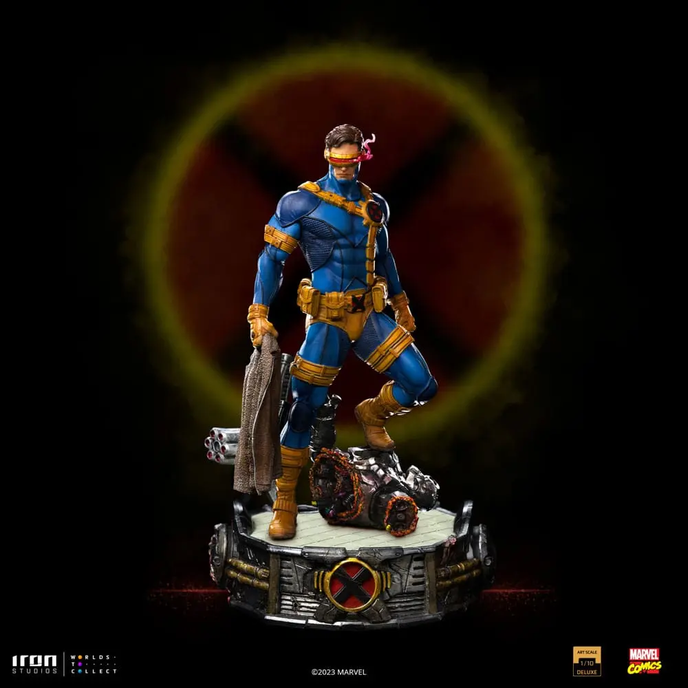 Marvel Art Scale Deluxe Statue 1/10 Cyclops Unleashed 23 cm Produktfoto