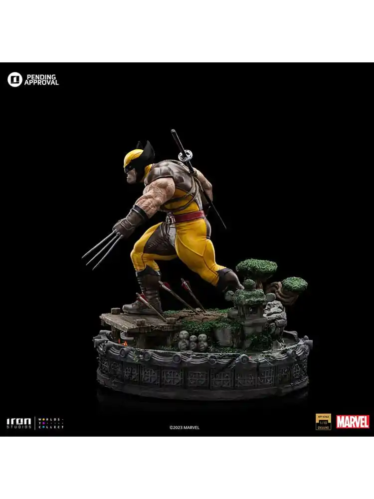 Marvel Art Scale Deluxe Statue 1/10 Wolverine Unleashed 20 cm Produktfoto