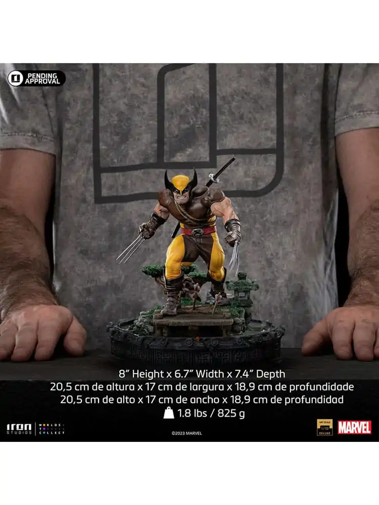 Marvel Art Scale Deluxe Statue 1/10 Wolverine Unleashed 20 cm Produktfoto