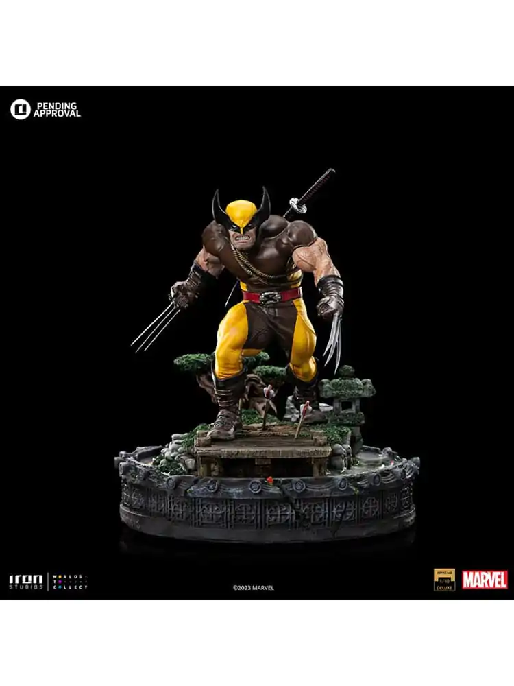 Marvel Art Scale Deluxe Statue 1/10 Wolverine Unleashed 20 cm Produktfoto