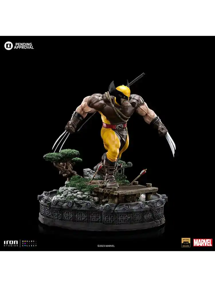 Marvel Art Scale Deluxe Statue 1/10 Wolverine Unleashed 20 cm Produktfoto