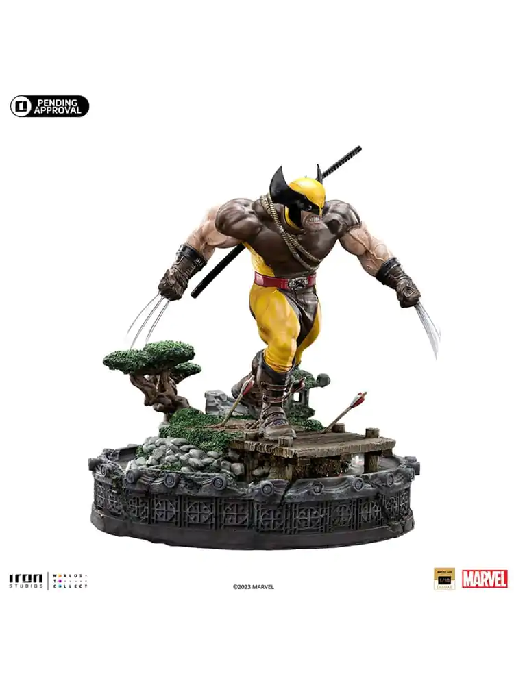 Marvel Art Scale Deluxe Statue 1/10 Wolverine Unleashed 20 cm Produktfoto