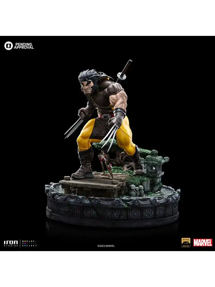 Marvel Art Scale Deluxe Statue 1/10 Wolverine Unleashed 20 cm Produktfoto