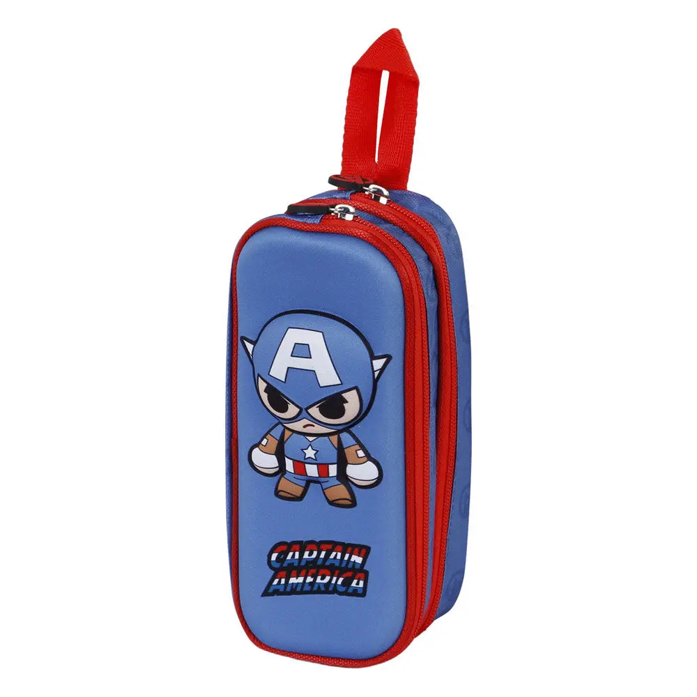 Marvel Avengers Captain America Bobblehead 3D Doppeltes Mäppchen Produktfoto