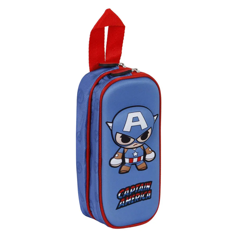 Marvel Avengers Captain America Bobblehead 3D Doppeltes Mäppchen Produktfoto