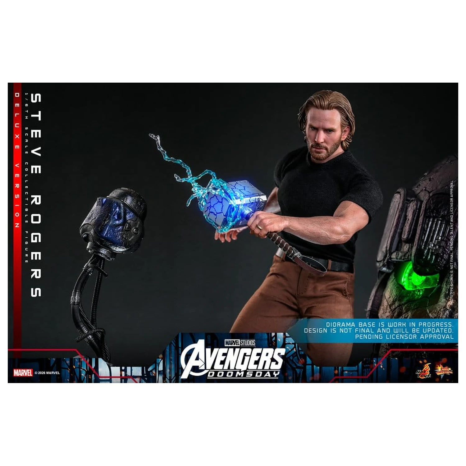 Marvel Avengers: Doomsday Movie Masterpiece Actionfigur 1/6 Steve Rogers (Deluxe Version) 31 Zentimeter Produktfoto