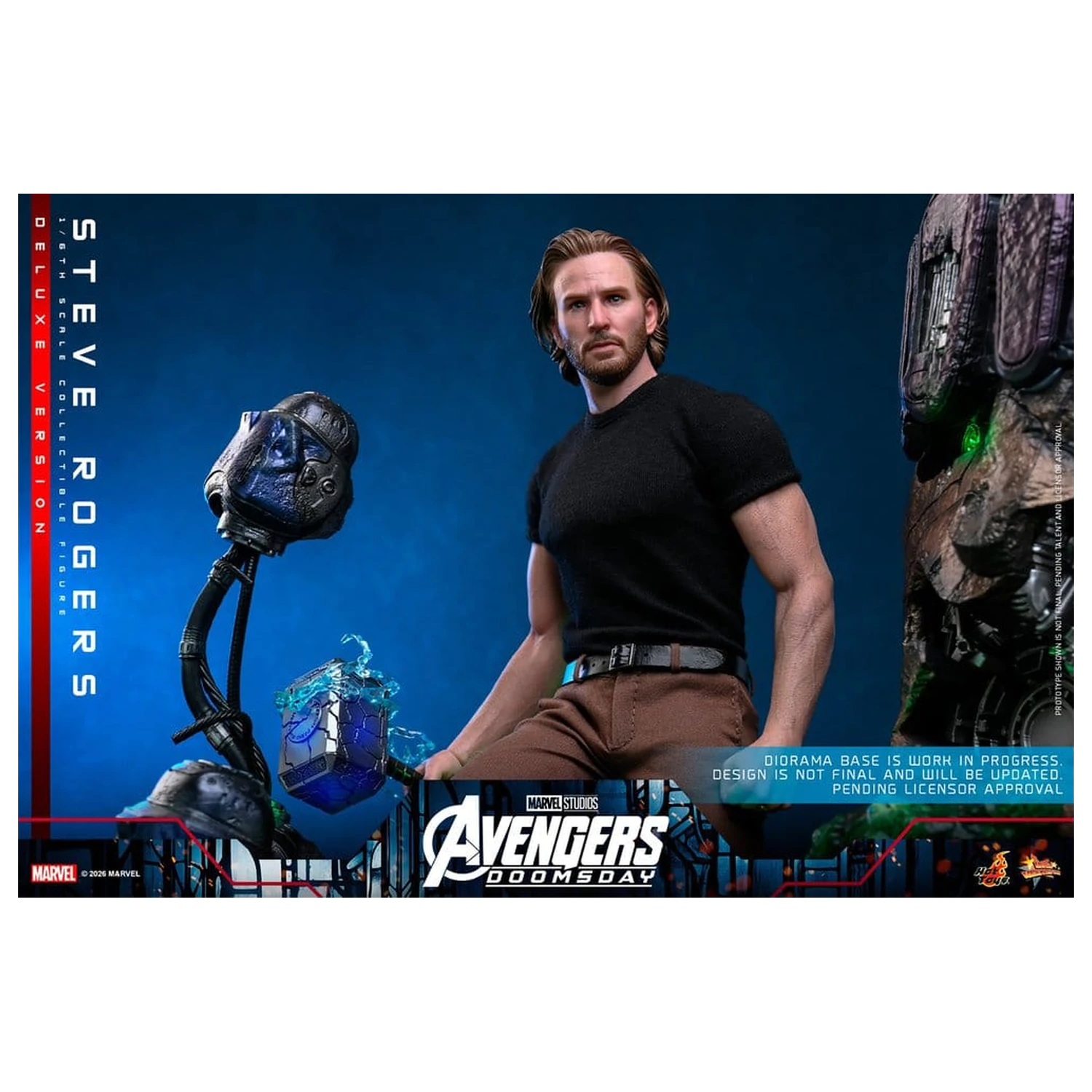 Marvel Avengers: Doomsday Movie Masterpiece Actionfigur 1/6 Steve Rogers (Deluxe Version) 31 Zentimeter Produktfoto