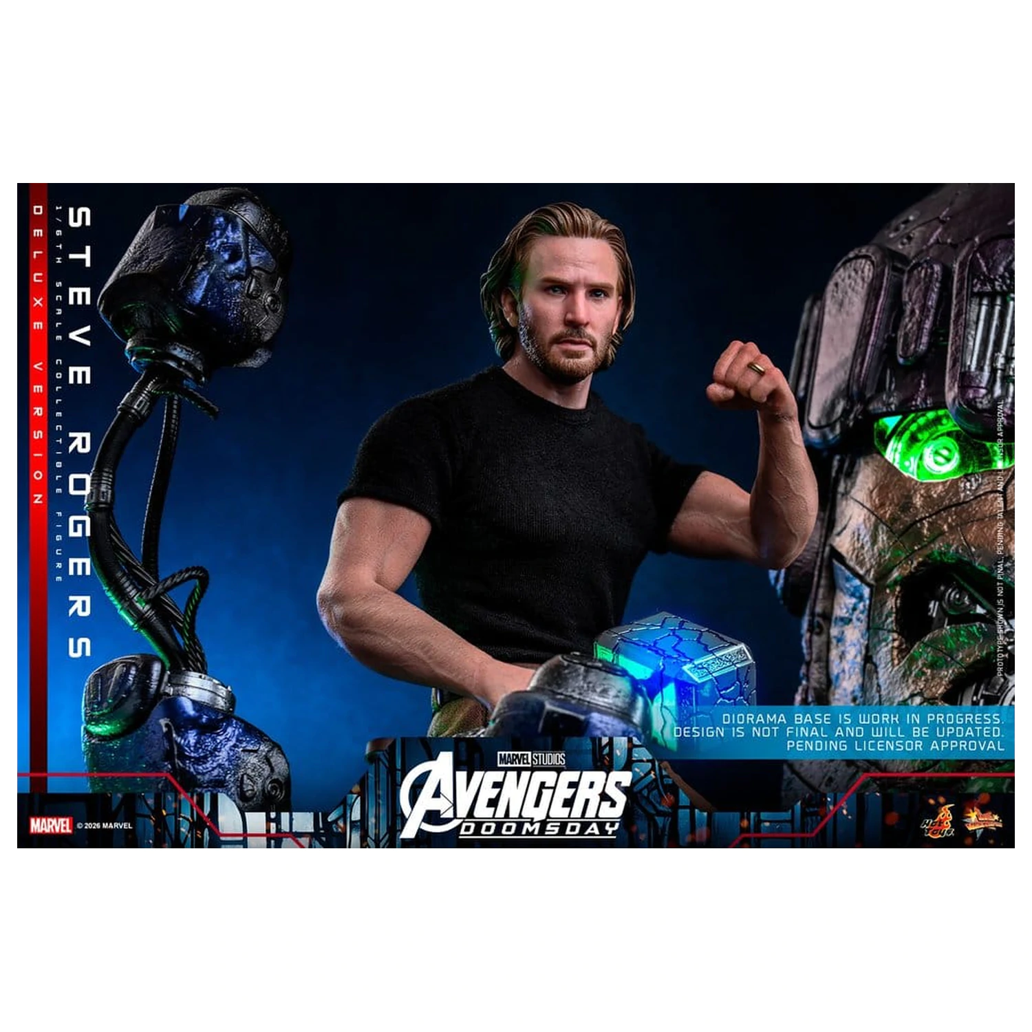 Marvel Avengers: Doomsday Movie Masterpiece Actionfigur 1/6 Steve Rogers (Deluxe Version) 31 Zentimeter Produktfoto