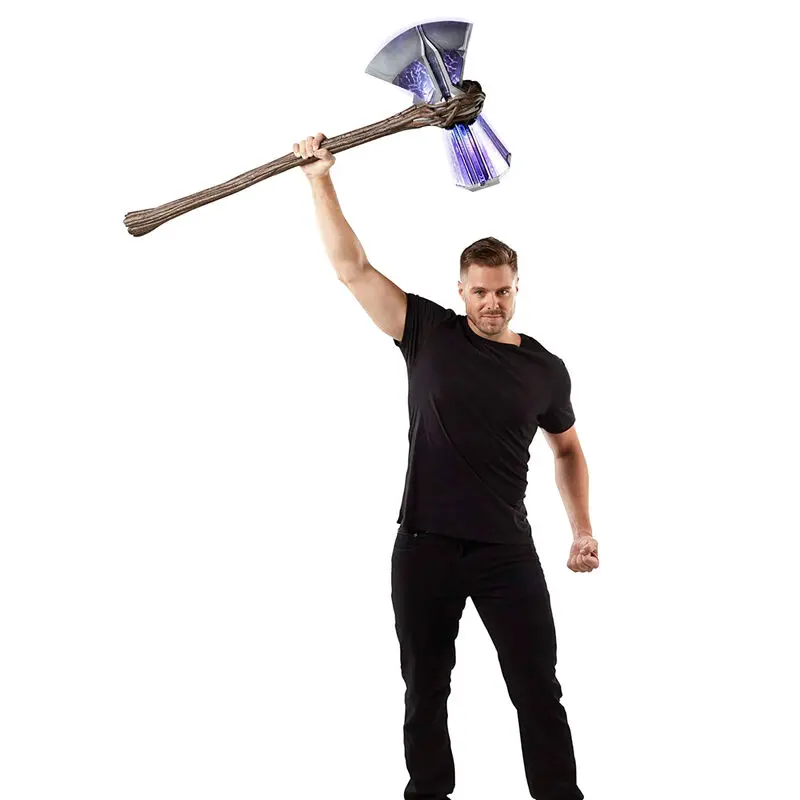 Avengers Endgame Marvel Legends Elektronische Axt Thors Stormbreaker Produktfoto