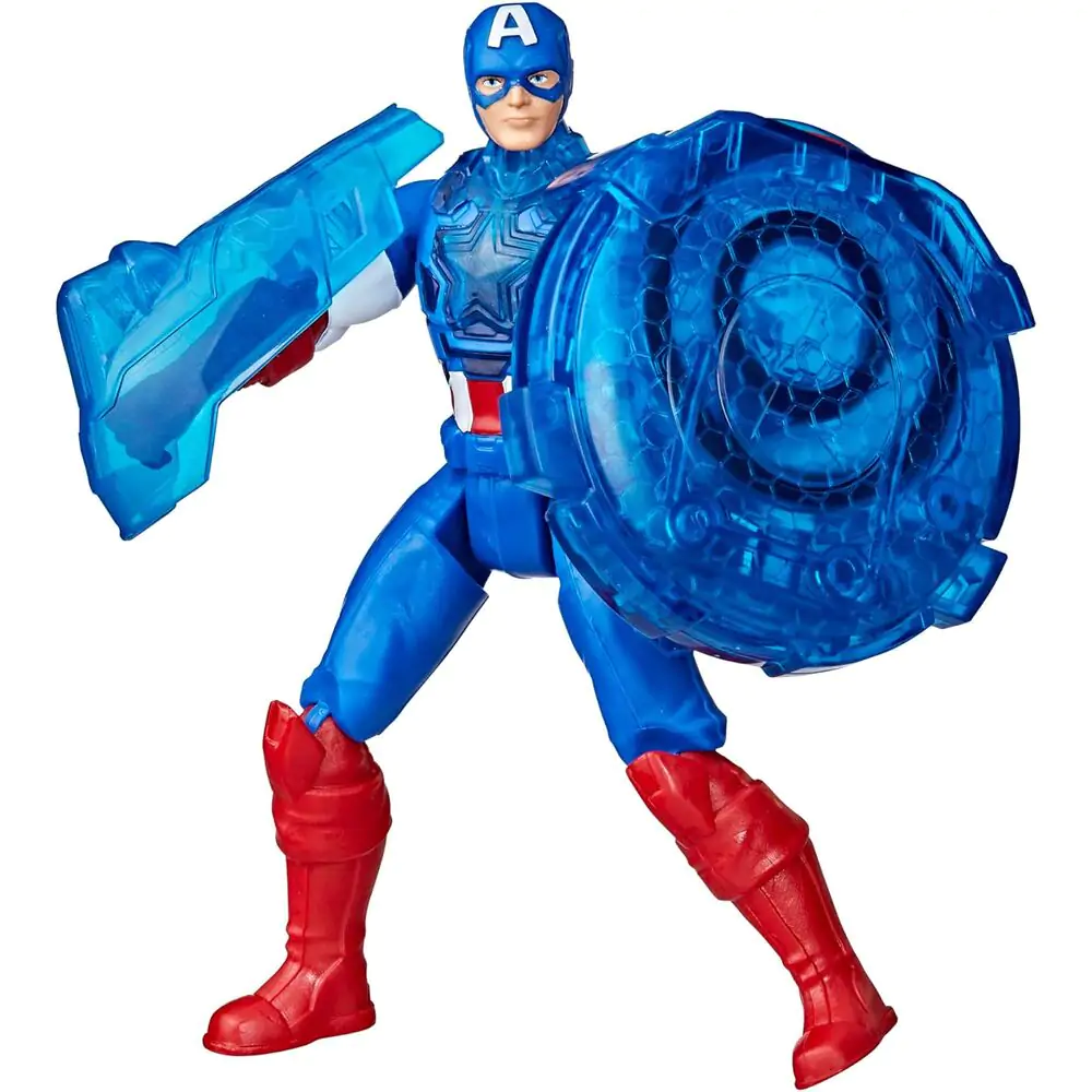 Marvel Avengers Motorrad Schildwerfer + Captain America Figur Produktfoto