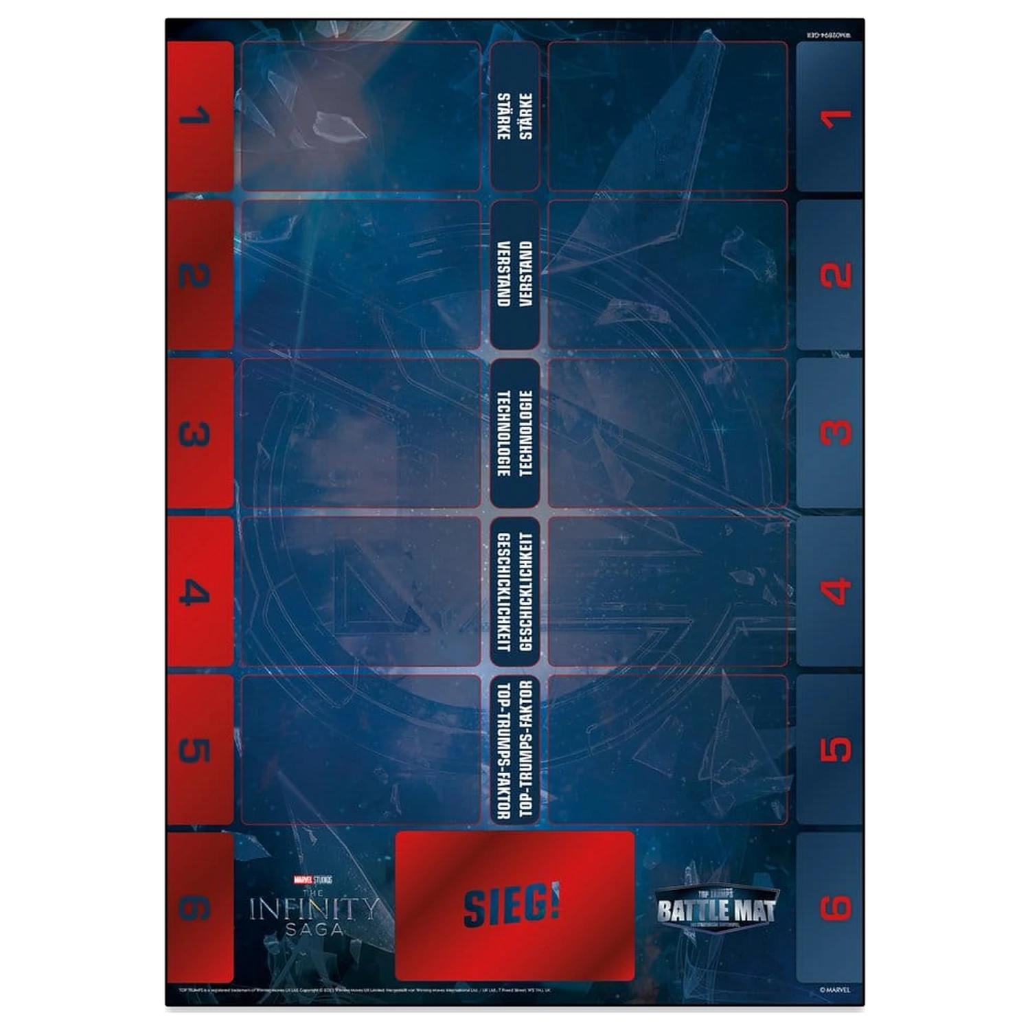 Marvel Brettspiel BattleMat *Deutsche Version* Produktfoto
