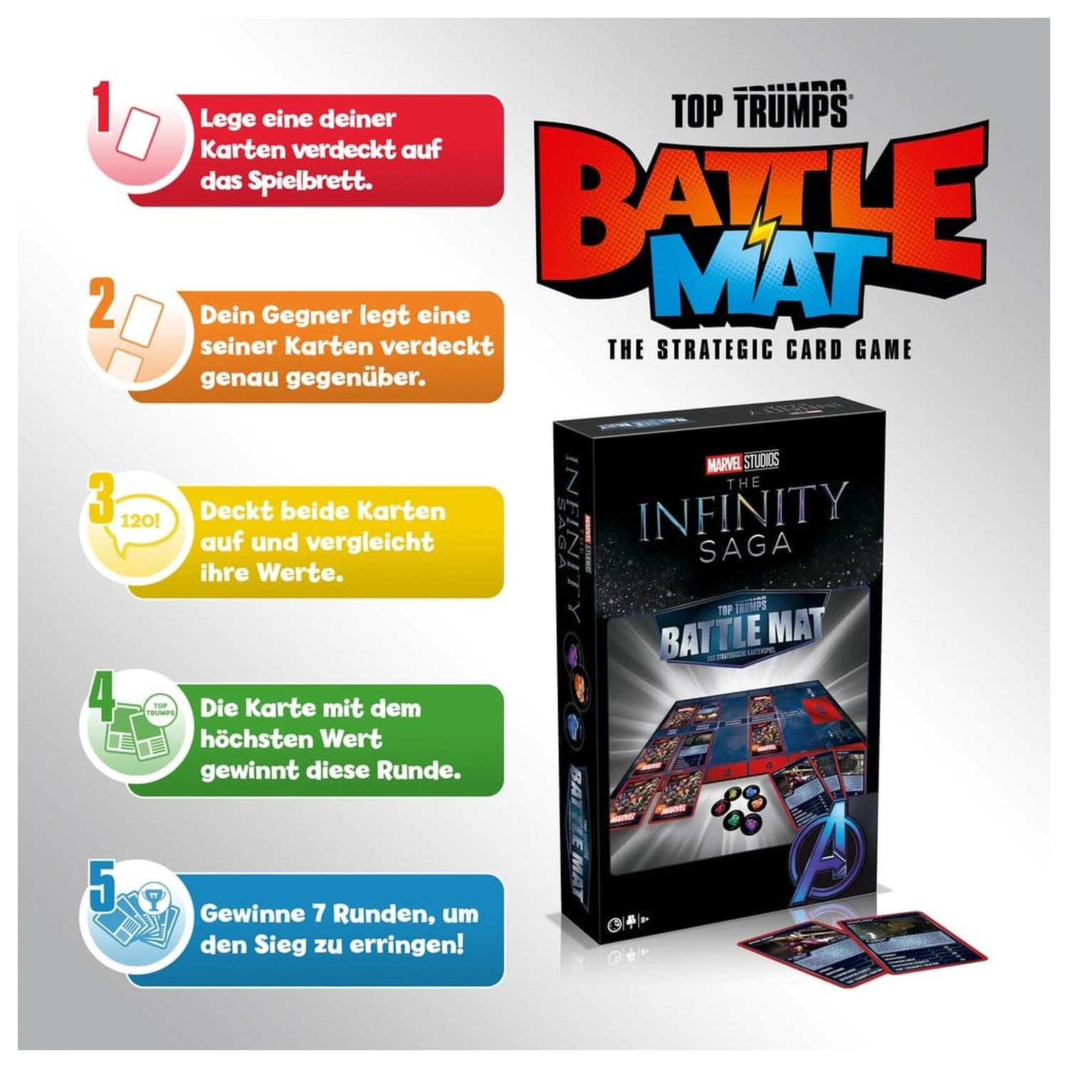 Marvel Brettspiel BattleMat *Deutsche Version* Produktfoto