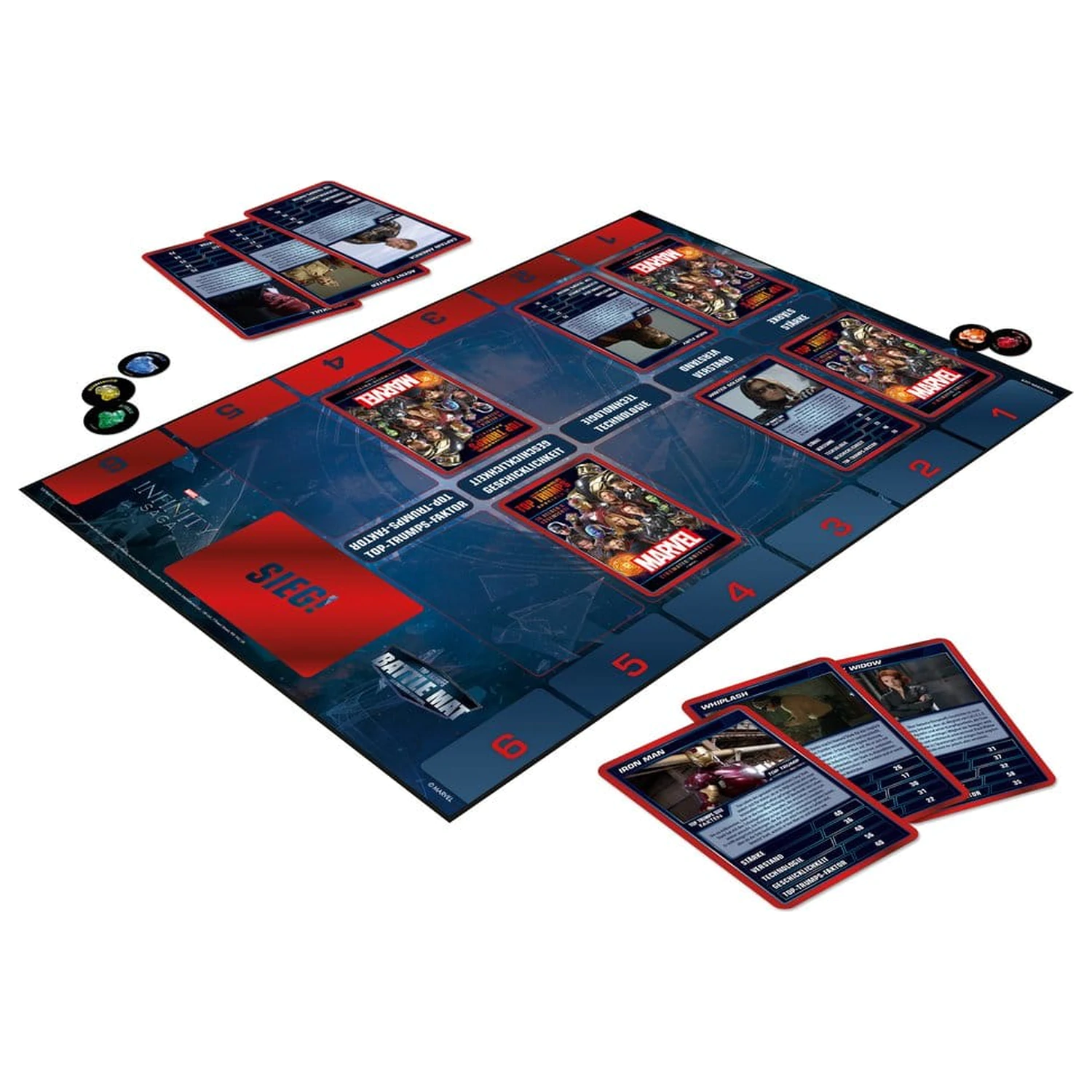 Marvel Brettspiel BattleMat *Deutsche Version* Produktfoto