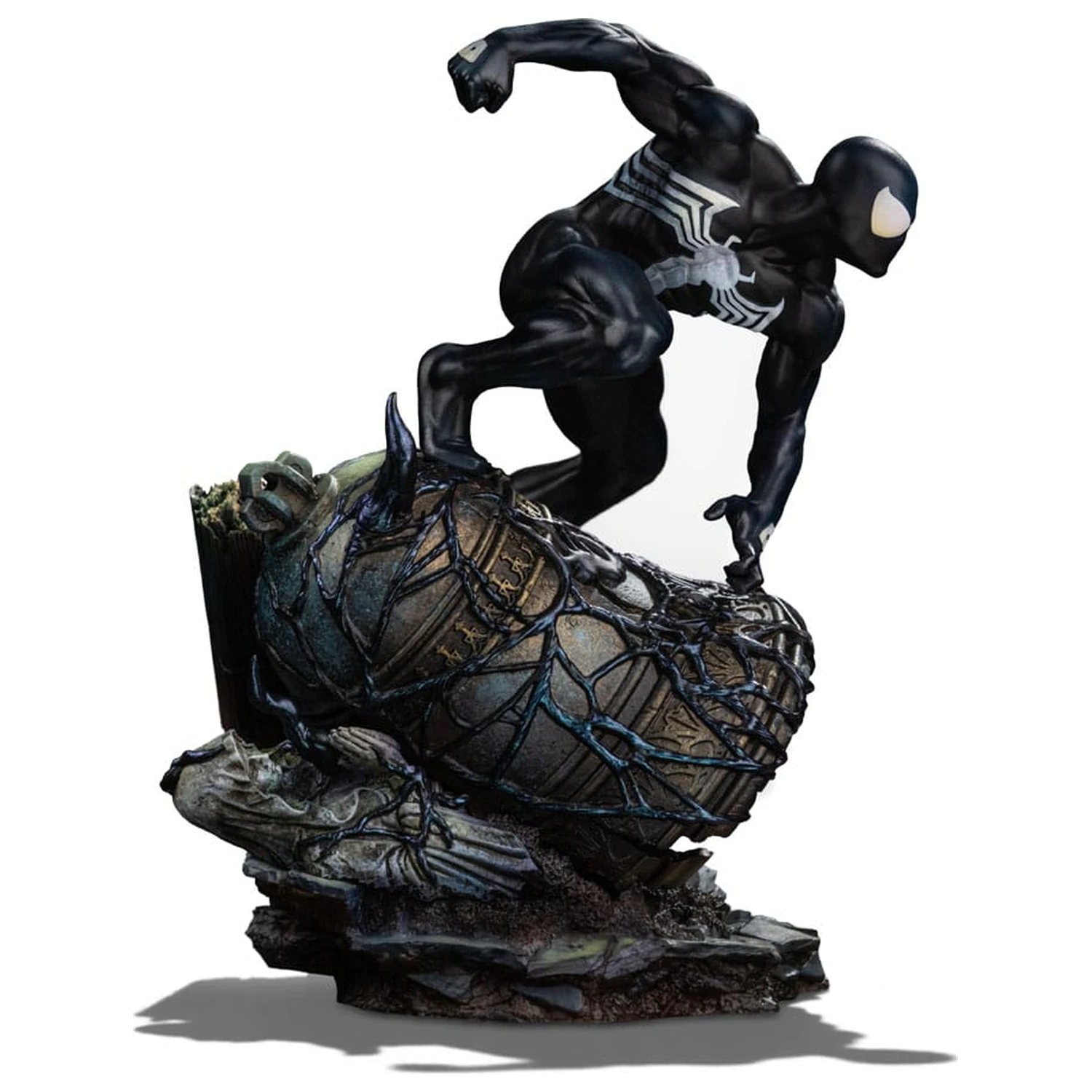 Marvel BDS Art Scale Statue 1/10 Spider-Man Black Costume 20 cm Produktfoto