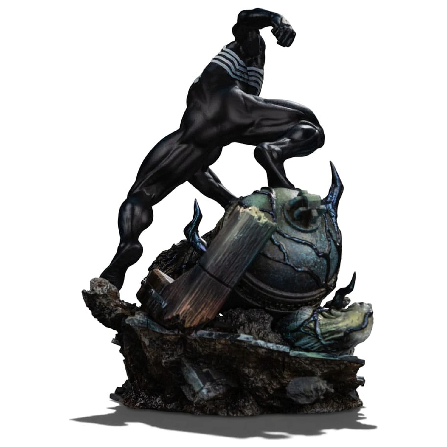 Marvel BDS Art Scale Statue 1/10 Spider-Man Black Costume 20 cm Produktfoto