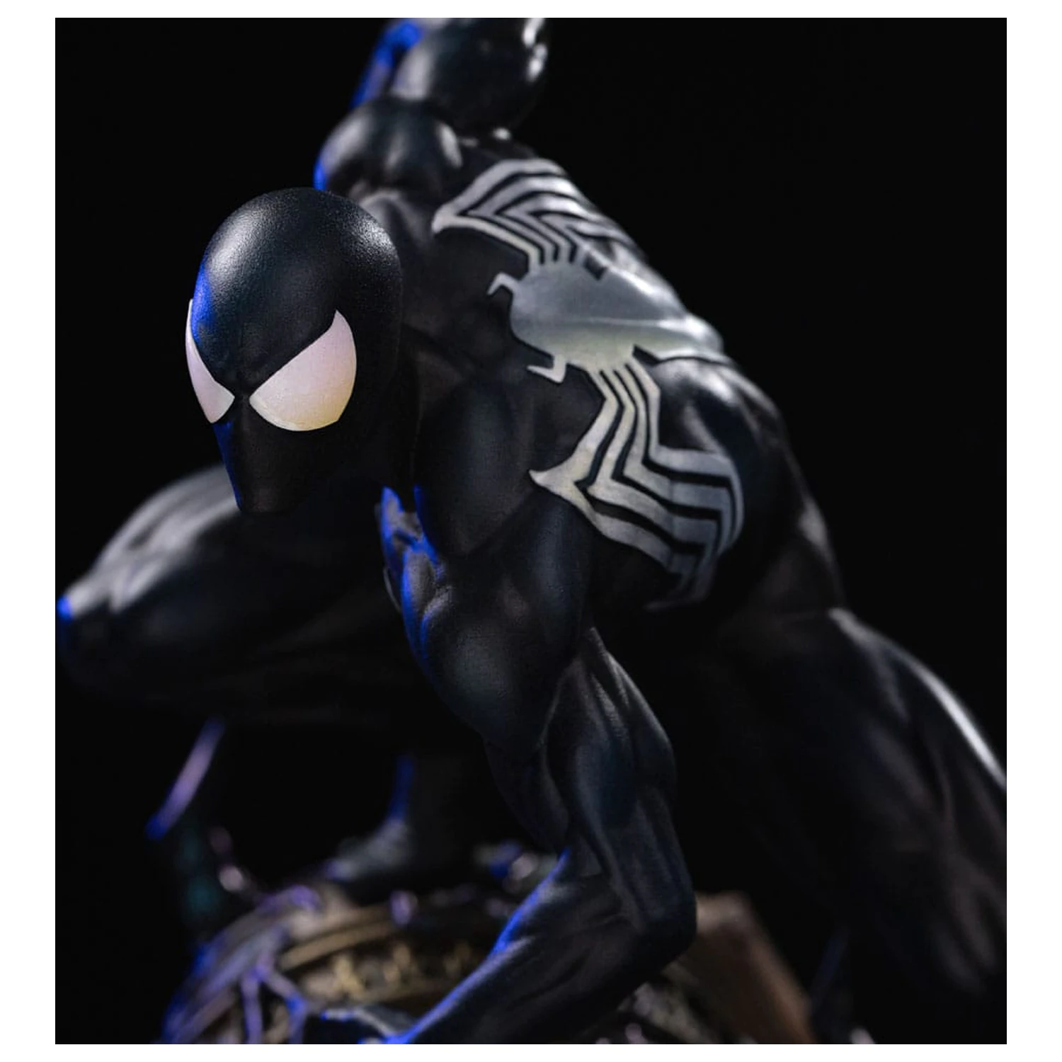 Marvel BDS Art Scale Statue 1/10 Spider-Man Black Costume 20 cm Produktfoto