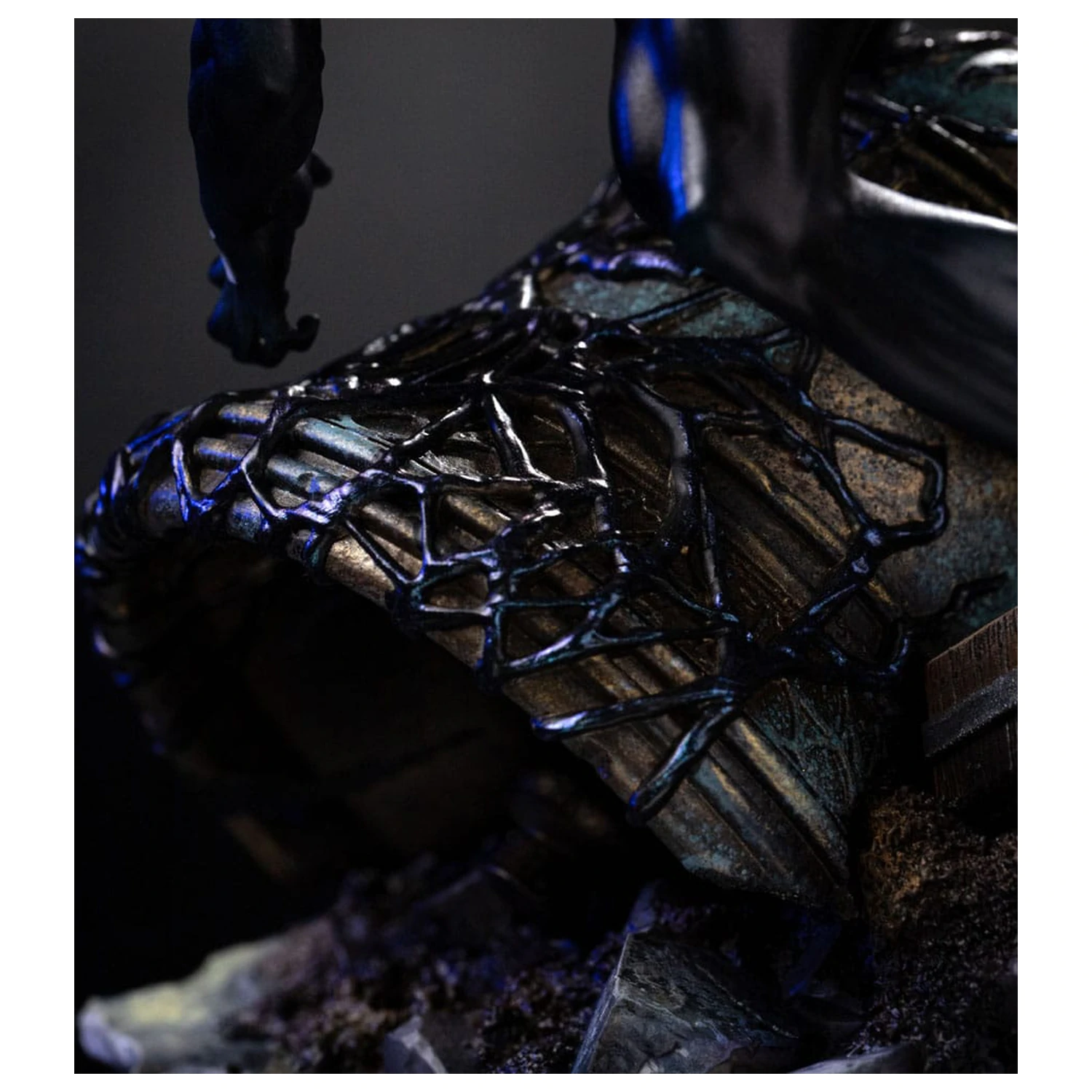 Marvel BDS Art Scale Statue 1/10 Spider-Man Black Costume 20 cm Produktfoto