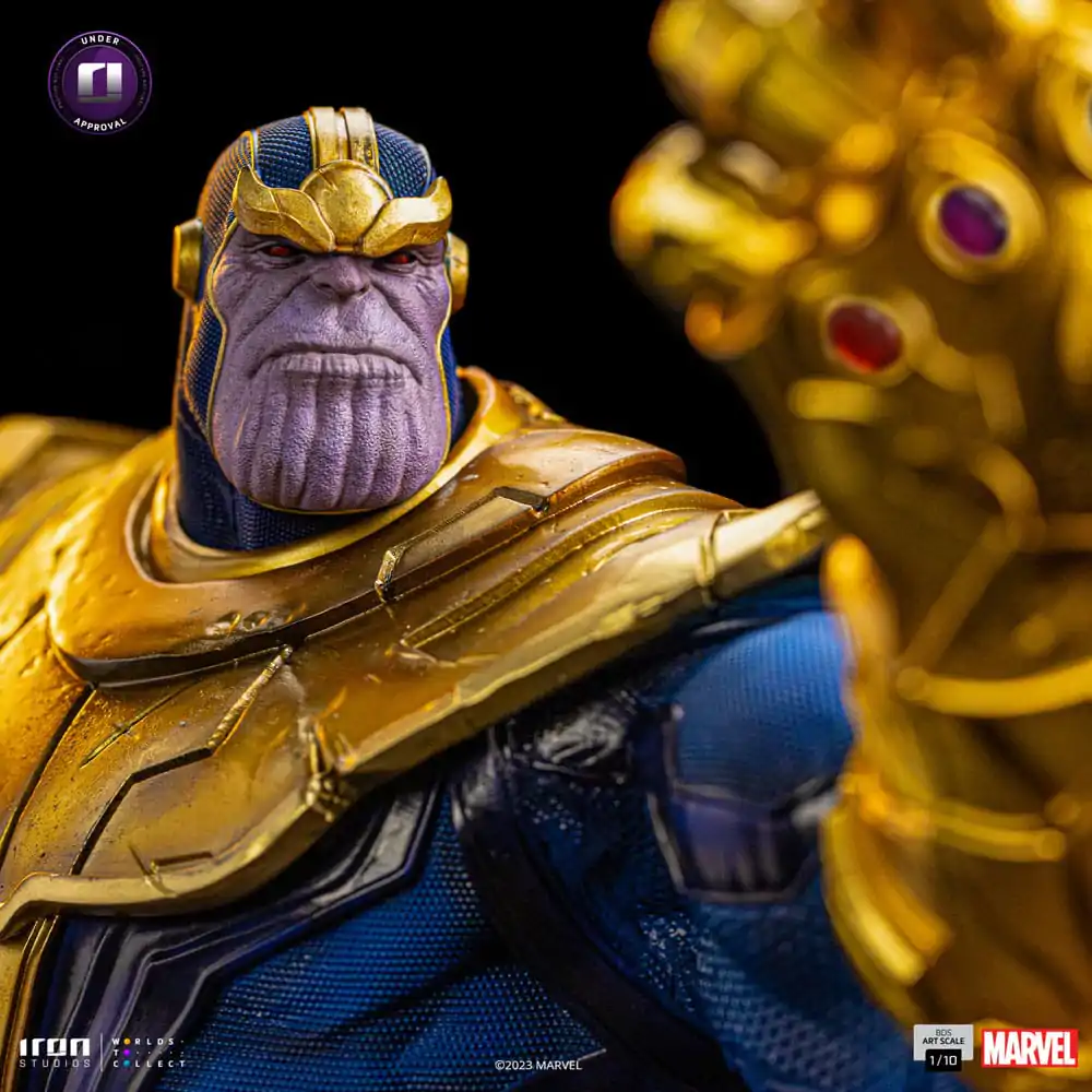 Marvel BDS Art Scale Statue 1/10 Thanos Infinity Gaunlet Diorama 30 cm termékfotó