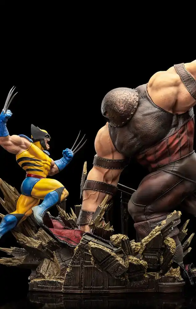 Marvel BDS Art Scale Statue 1/10 Wolverine vs Juggernaut heo EU Exclusive 30 cm termékfotó