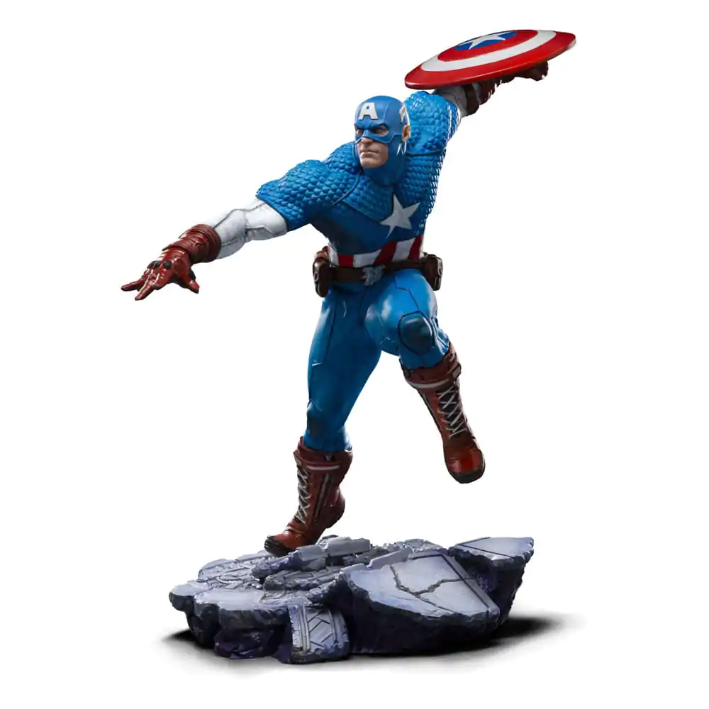 Marvel BDS Art Scale Statue 1/10 Captain America 22 cm termékfotó